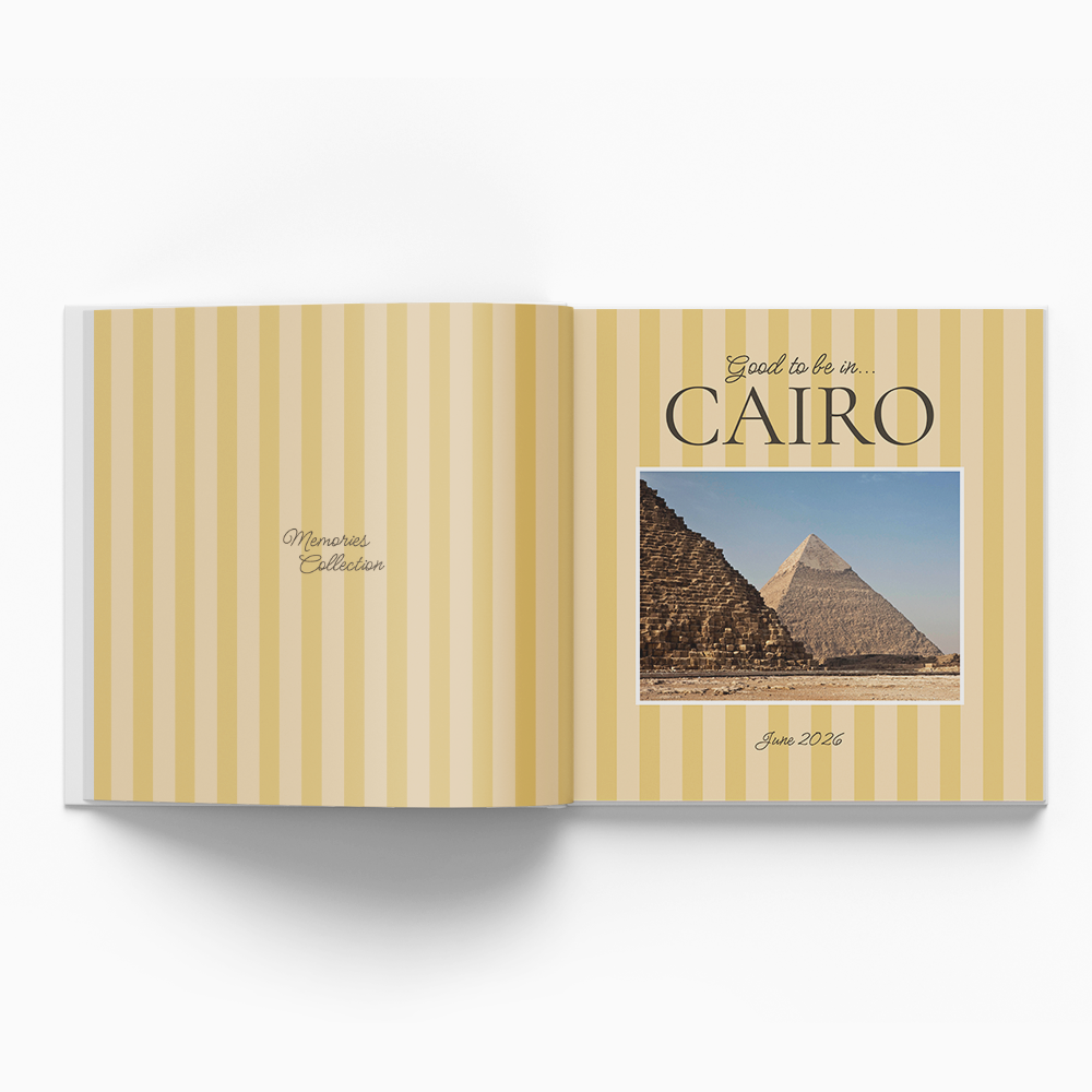 Cairo Memories fotoksiążka, 20x20 cm