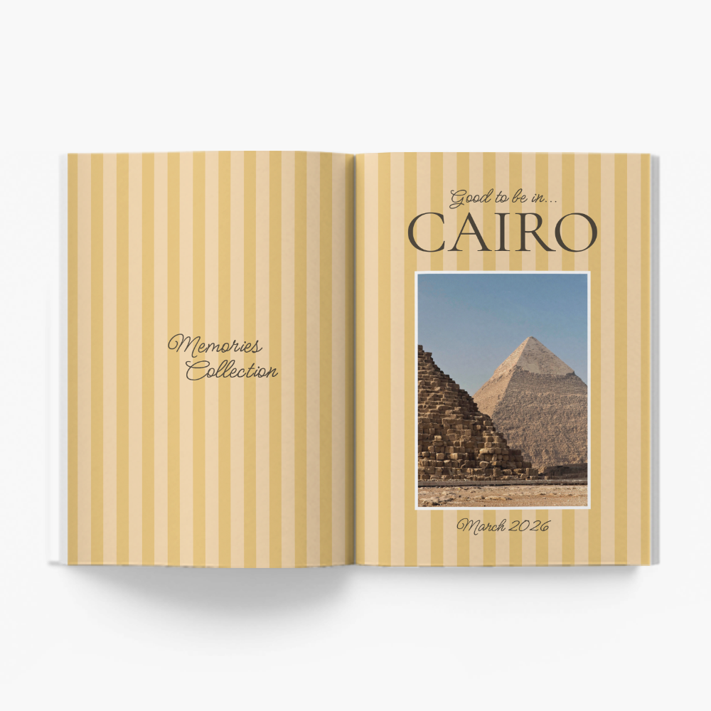 Cairo Memories fotoksiążka, 20x30 cm