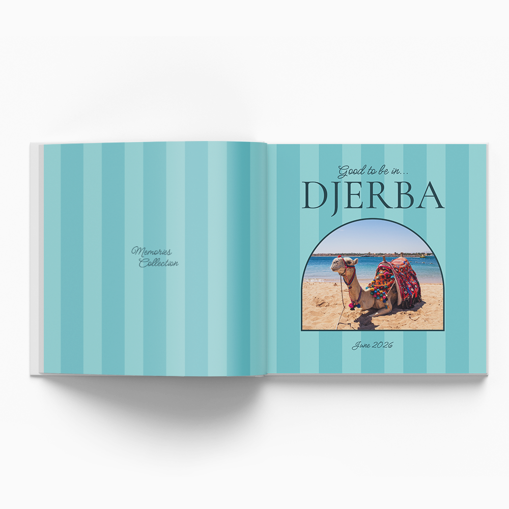 Djerba Memories fotoksiążka, 20x20 cm