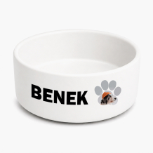 Ceramiczna miska dla psa, Łapka
