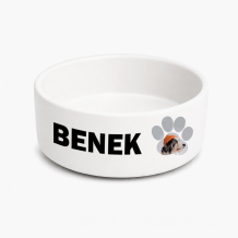 Ceramiczna miska dla kota, Łapka