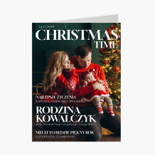 Fotokartka Xmas time, 20x30 cm