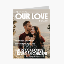 Fotokartka Our love story, 20x30 cm