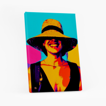Obraz, Twoje zdjęcie w stylu: Warhol, 20x30 cm