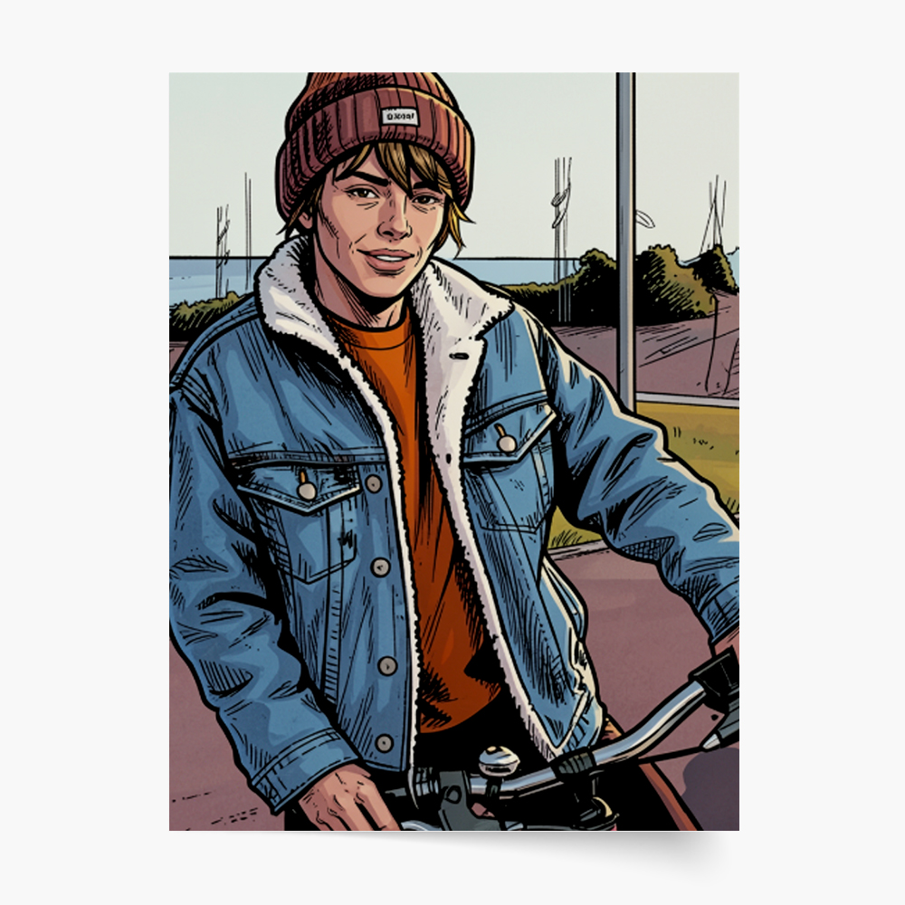Plakat, Twoje zdjęcie w stylu: Komiks, 21x30