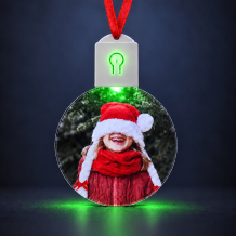 Bombka podświetlenie LED, Twoje zdjęcie