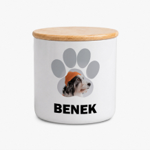 Słoik na smaczki, 500ml, Łapka