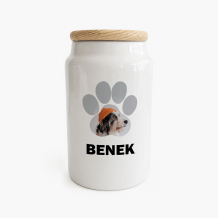 Słoik na smaczki, mini, Łapka